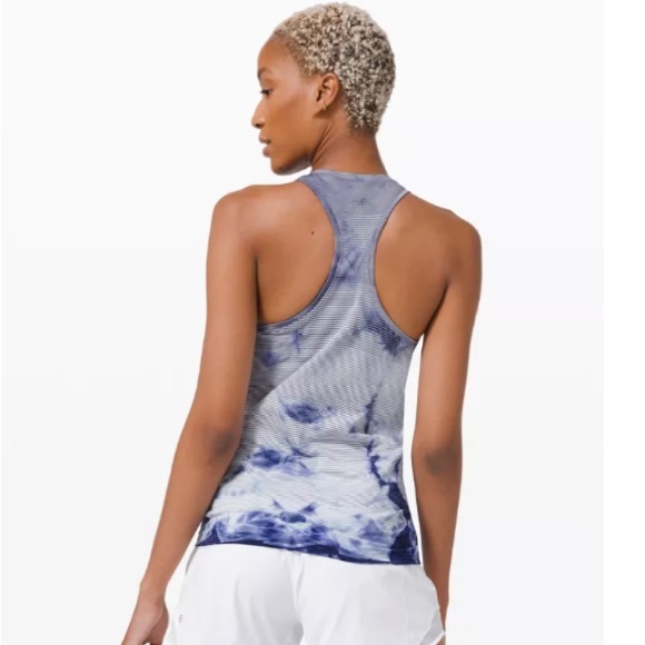 lululemon athletica Tops - Lululemon Swifty Tech 10 Racerback Tank Top Shirt Seamless Tie Dyed Acid Wash